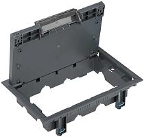 Лючок нерегулируемый Simon Connect Cima S400 4х2 мод. 187x283x66мм IP40 серый картинка